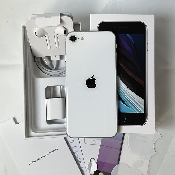□iPhone SE2(第2世代) 64GB ホワイト SIMフリー / MX9T2J/A 一括購入