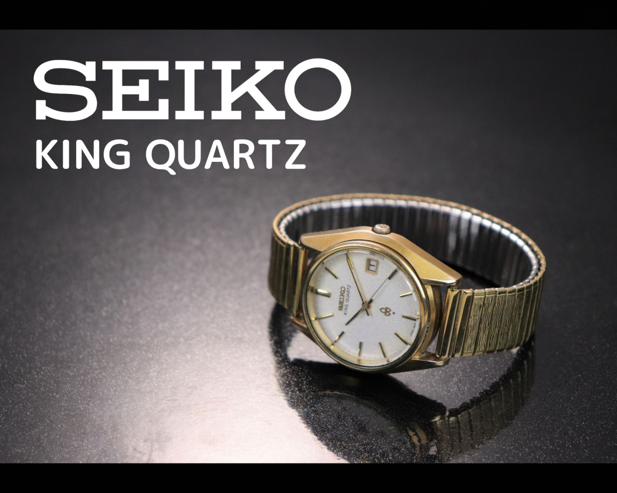 定番人気，人気SALE SEIKO King Quartz 4822-8000 セイコー キング