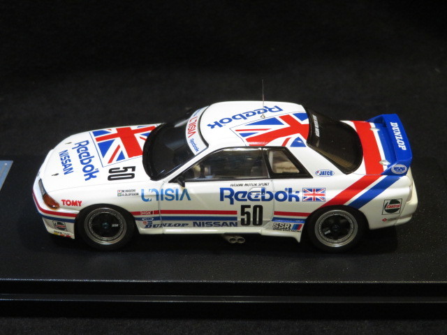 Tomica⁄Ebro Reebok Skyline GTR (R32) Hasemi Sports 1