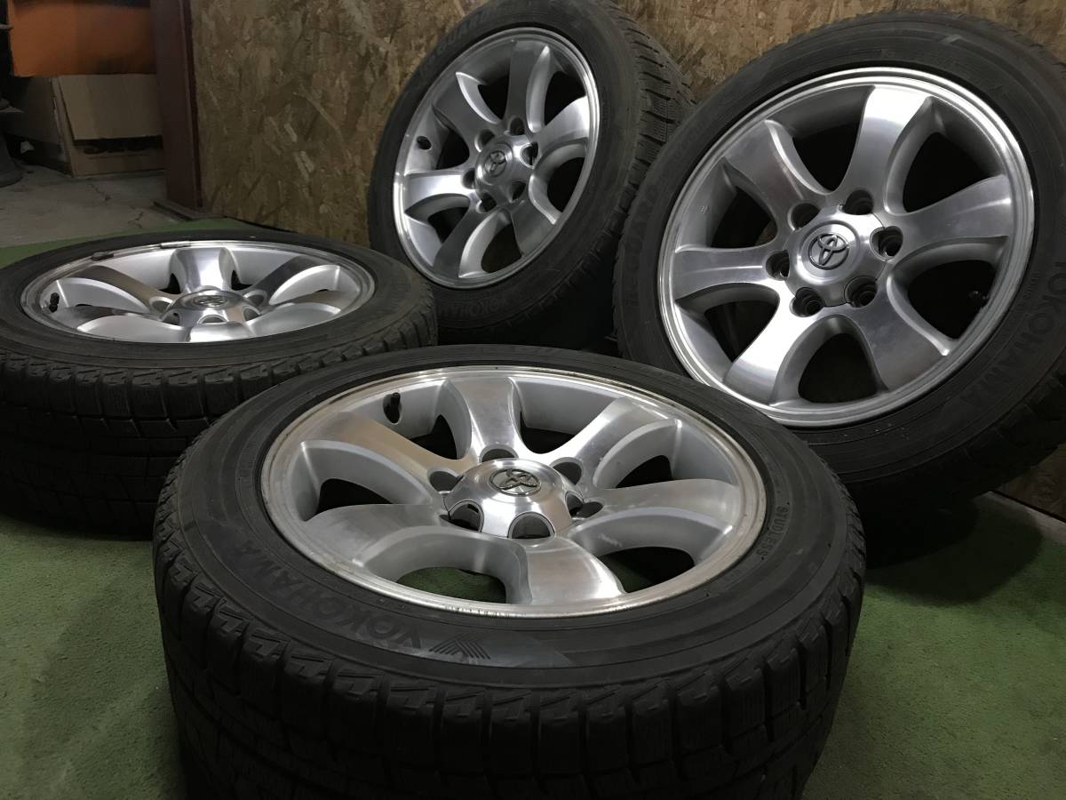 トヨタ プラド 純正ホイール＆225/50R17 ヨコハマ アイスガード 