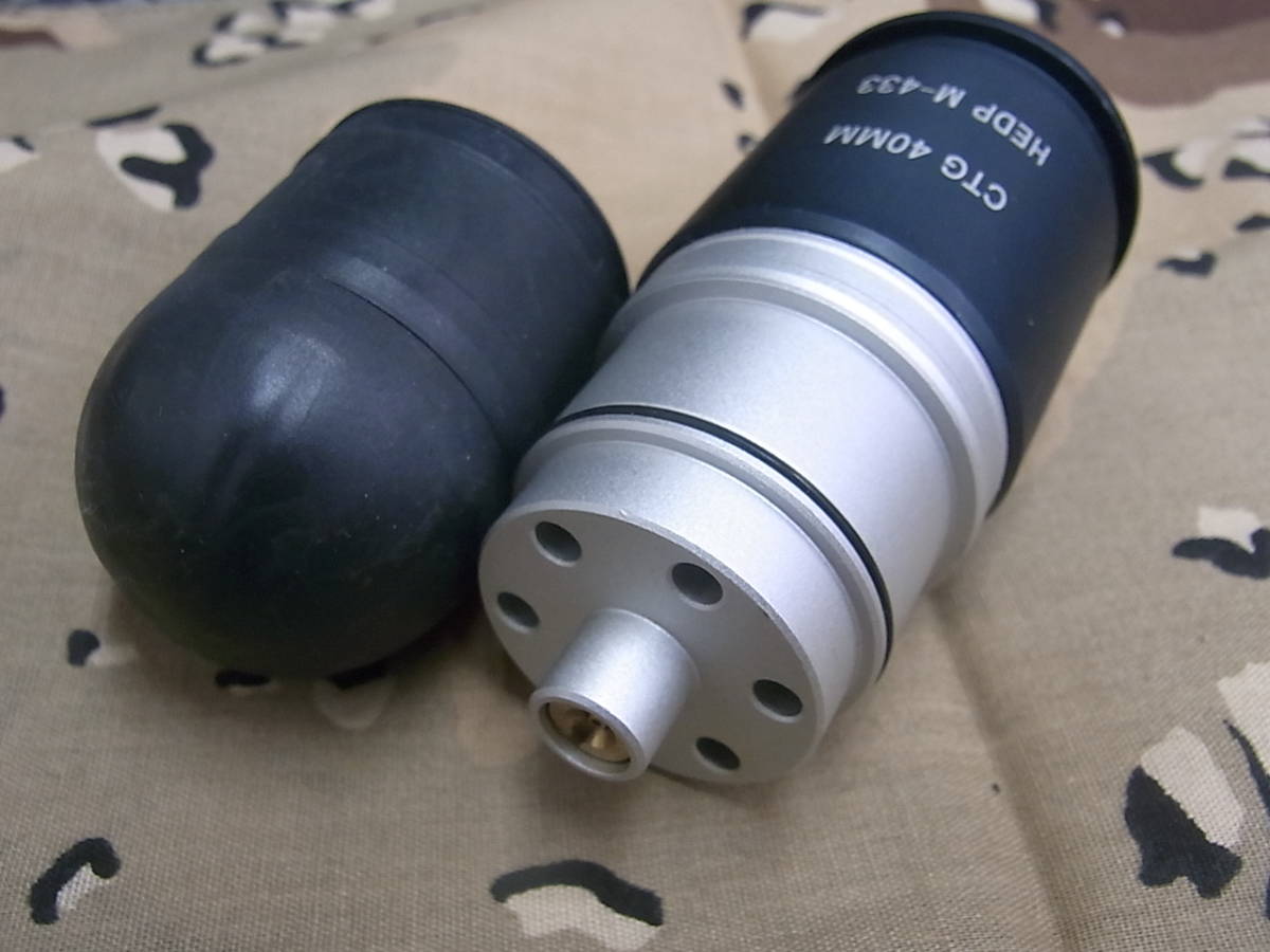 M203 G&P 美品G＆P スラッググレネードカートリッジ40mm、ラバー