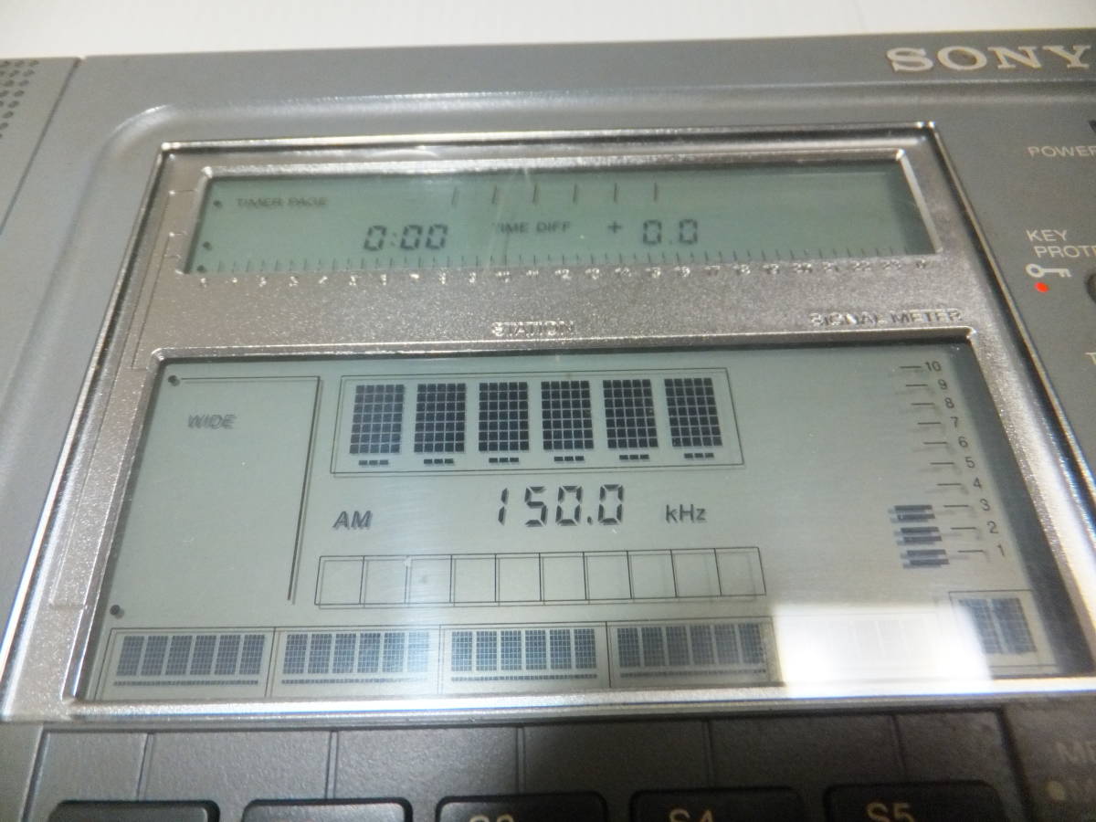SONY ICF-SW77 ワールドバンドラジオ 中古品 ICF-SW77 SONY ソニー