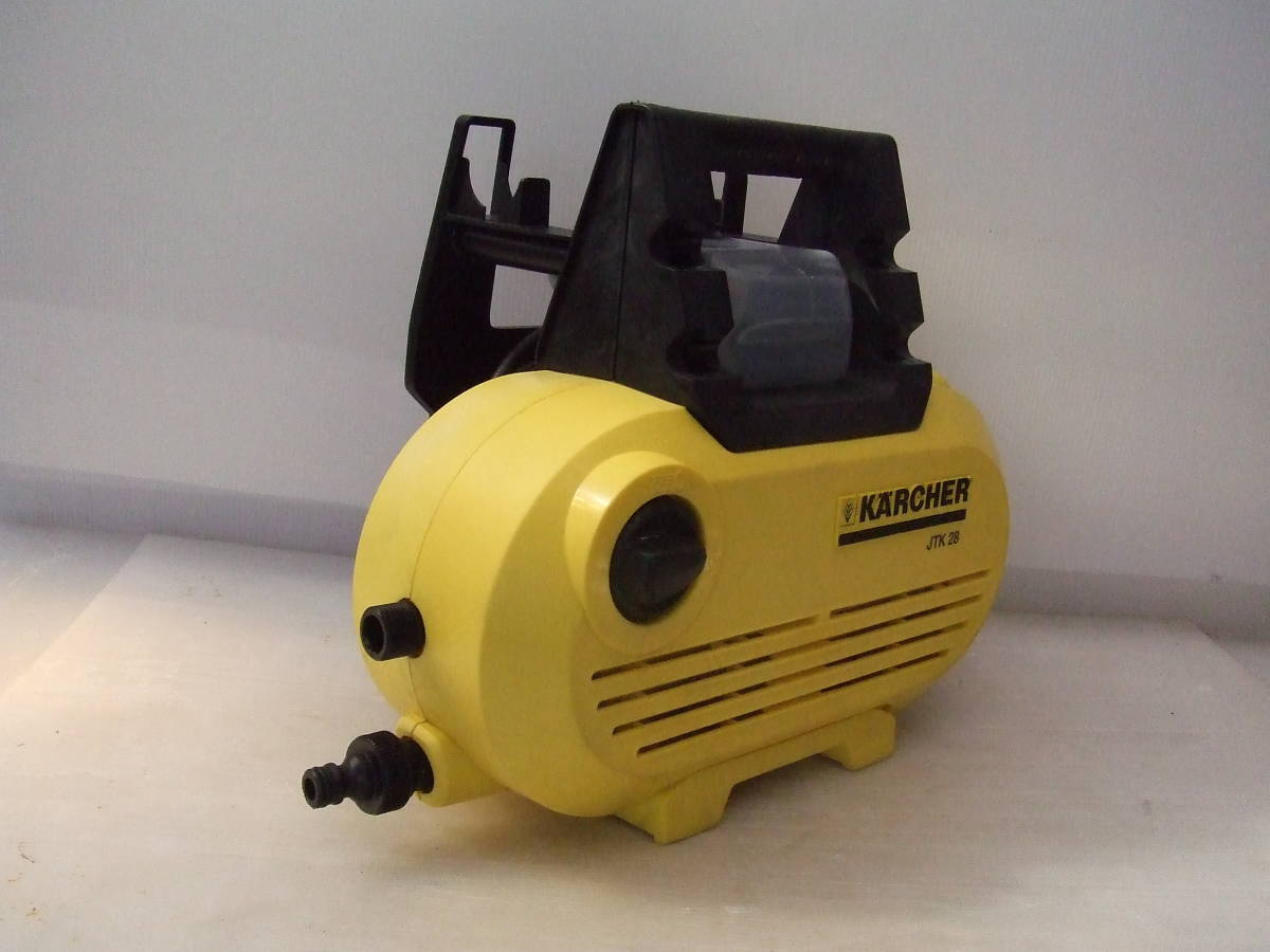 KARCHER 高圧洗浄機JTK28☆中古☆本体のみ☆高圧噴射動作品○同梱歓迎