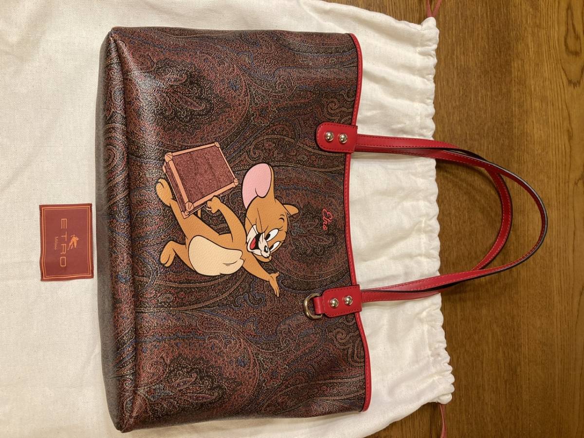 Etro バッグ ジェリー ブランド エトロ ETRO トートバッグ ボルドー