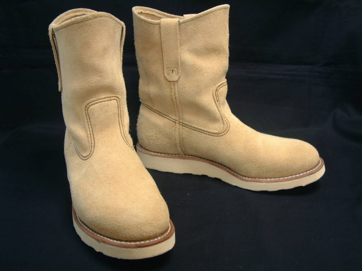 8 1/2E 8168 9”PECOS Red Wing HAWTHORNE “ABILENE” ROUGHOUT / レッド 