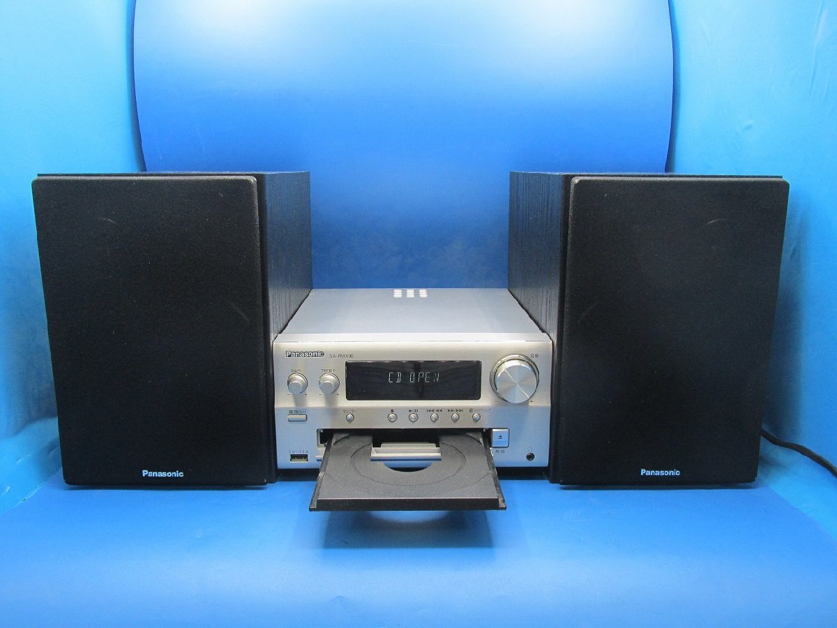 パナソニック CDステレオシステム Panasonic ミニコンポ SA-PMX90 公式 
