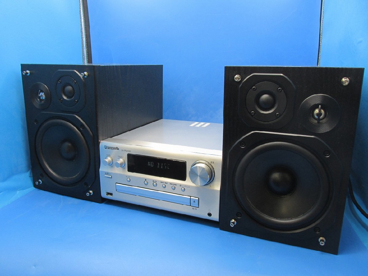 パナソニック CDステレオシステム Panasonic ミニコンポ SA-PMX90 公式 