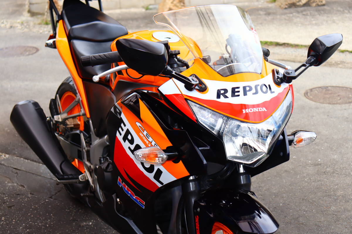 ☆CBR250R☆人気のレプソルカラー☆外装良好キレイ☆快調セル一発 