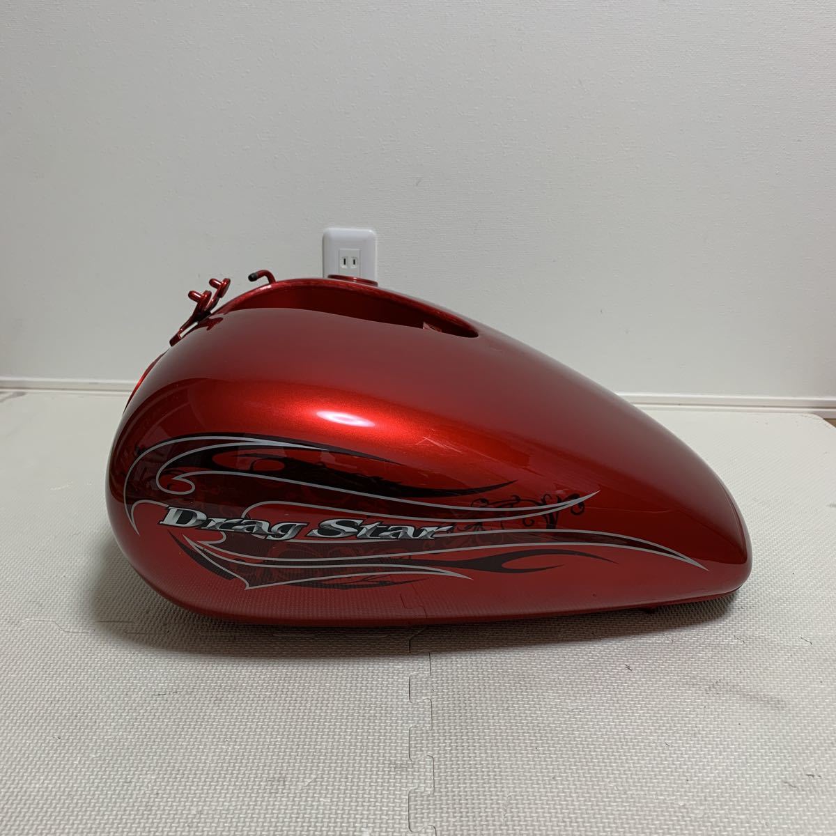 美品)ドラッグスター DS400フレイムスタンク タンク カスタムペイント