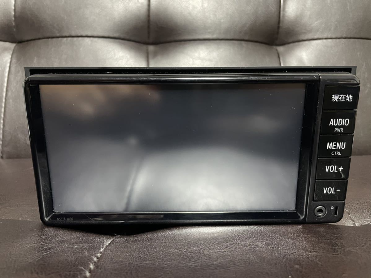 送料無料】トヨタ純正 NSCD-W66 SDナビ Bluetooth 多言語ナビ 地図