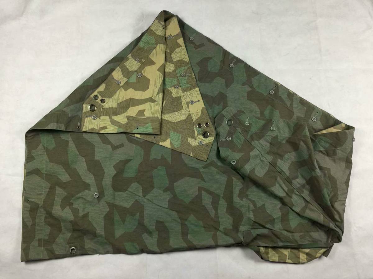 WW2 ナチスドイツ軍 陸軍 迷彩 スプリンターパターン ツェルトバーン