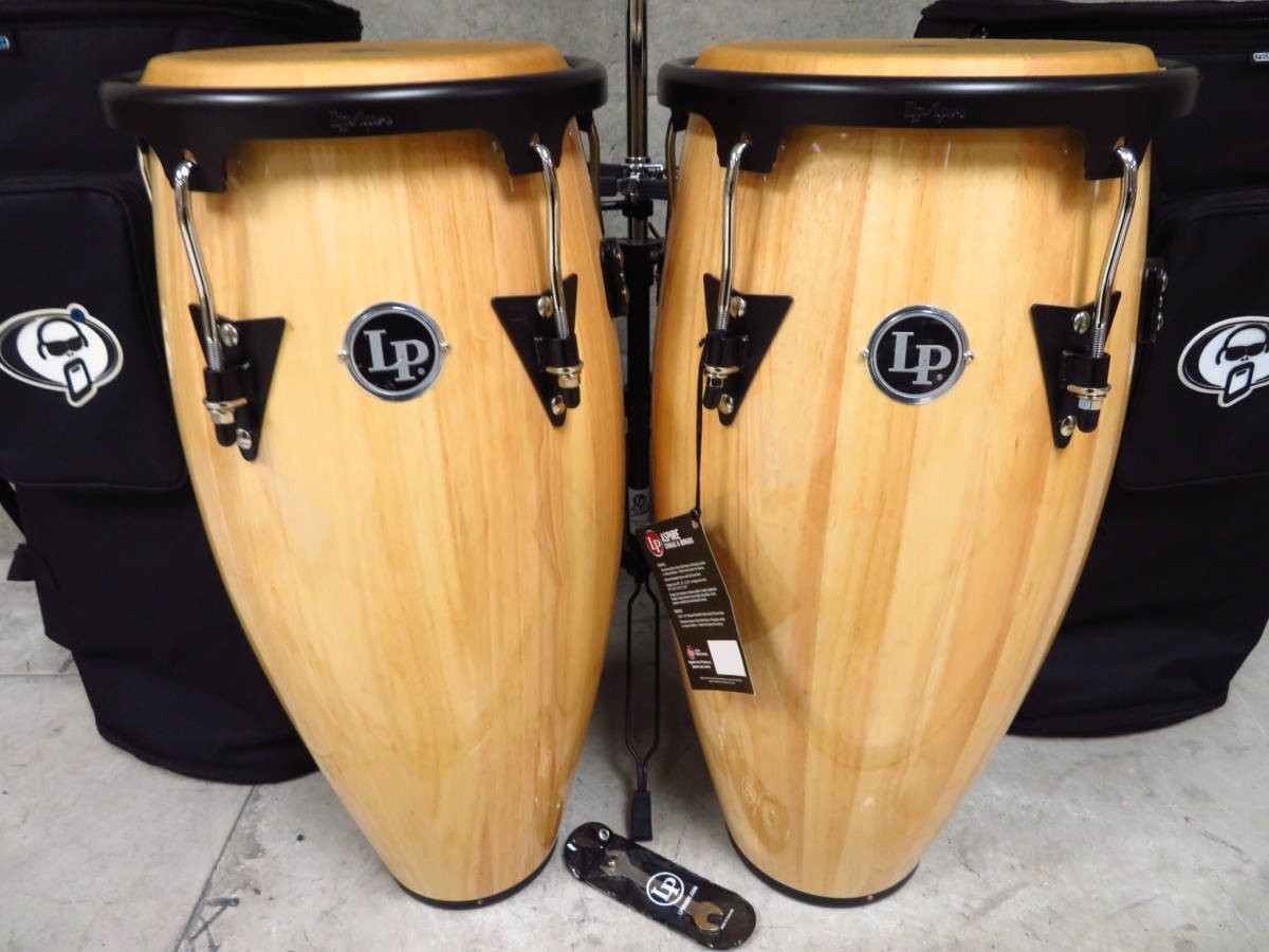 LP Aspire コンガ ボンゴ Conga Wood and com: ドラム Congas