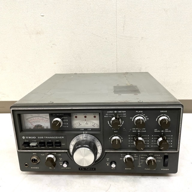 TRIO トリオ SSBトランシーバー TS-520X 固定機 アマチュア無線