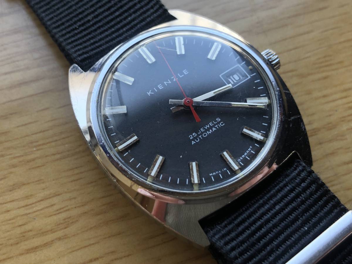KIENZLE キンツレー 訳アリ希少 キンツレ 稼働ジャンク 自動巻き 