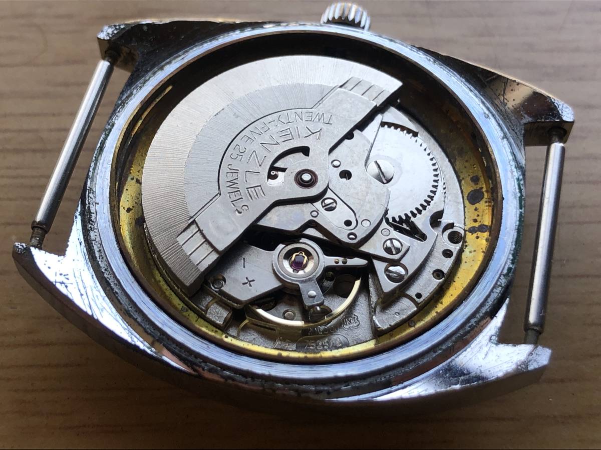 KIENZLE キンツレー 訳アリ希少 キンツレ 稼働ジャンク 自動巻き 