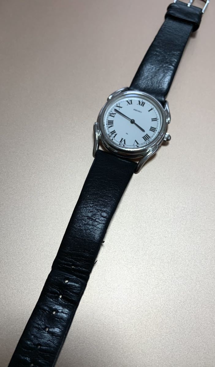 SEIKO セイコー シャリオ 銀無垢 手巻き SILVER 885 メンズ腕時計 2220 
