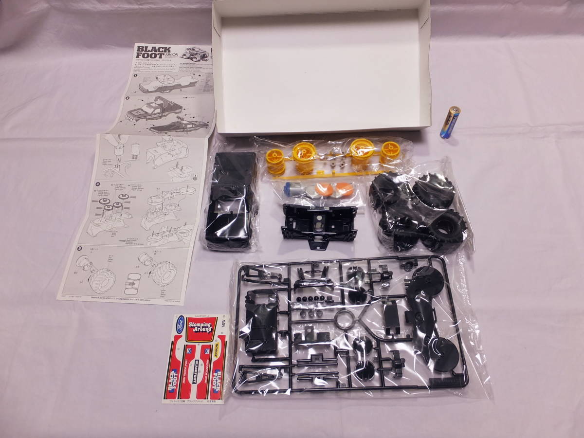 絶版 タミヤ 1/32 ワイルドミニ四駆・BLACKFOOT ブラック  