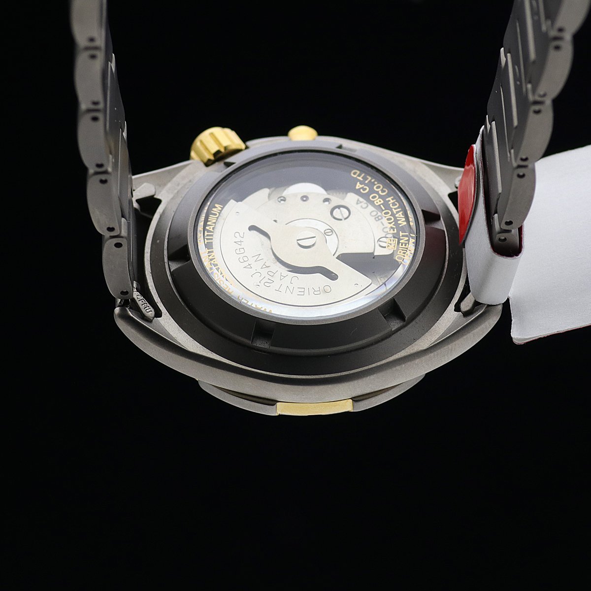 未使用 希少 ORIENT オリエント M-FORCE パワーリザーブ WZ0131EX EX00 