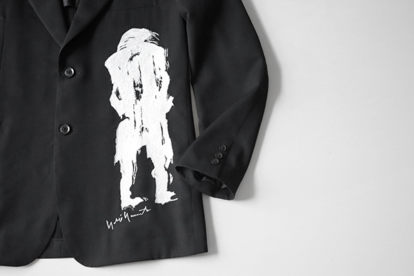 未使用 Yohji Yamamoto POUR HOMME ◇20SS 墨絵アップリケ＆刺繍 