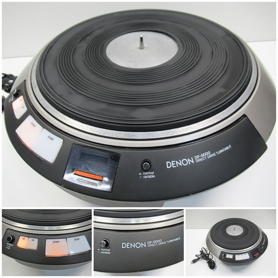 Denon DP-300F Turntable ターンテーブル レコードプレーヤー デノン ☆
