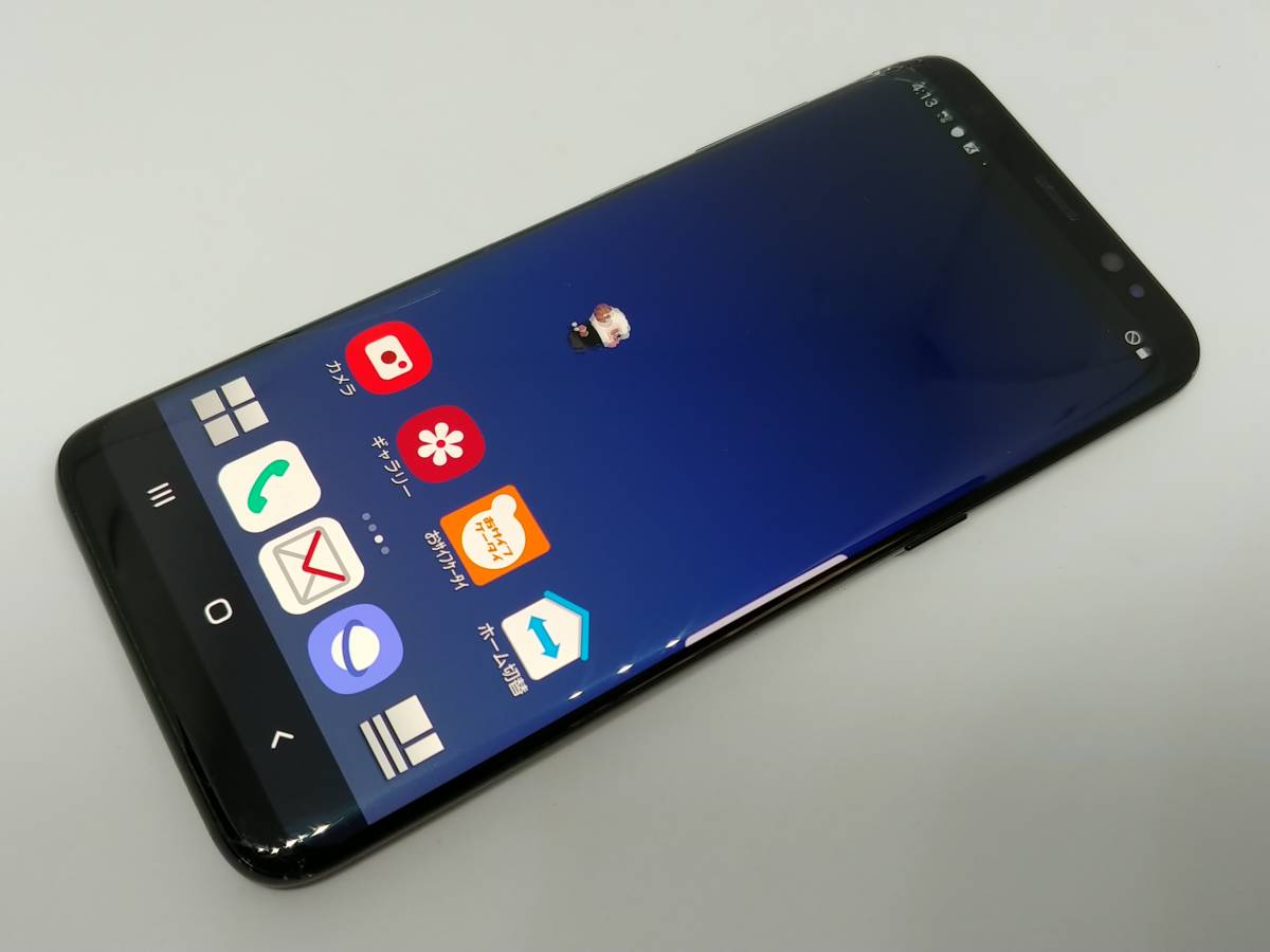 ☆送料無料選択可☆ジャンク品☆docomo☆SC-02J(ブラック)☆除菌済み☆1523001826　 4/1 o