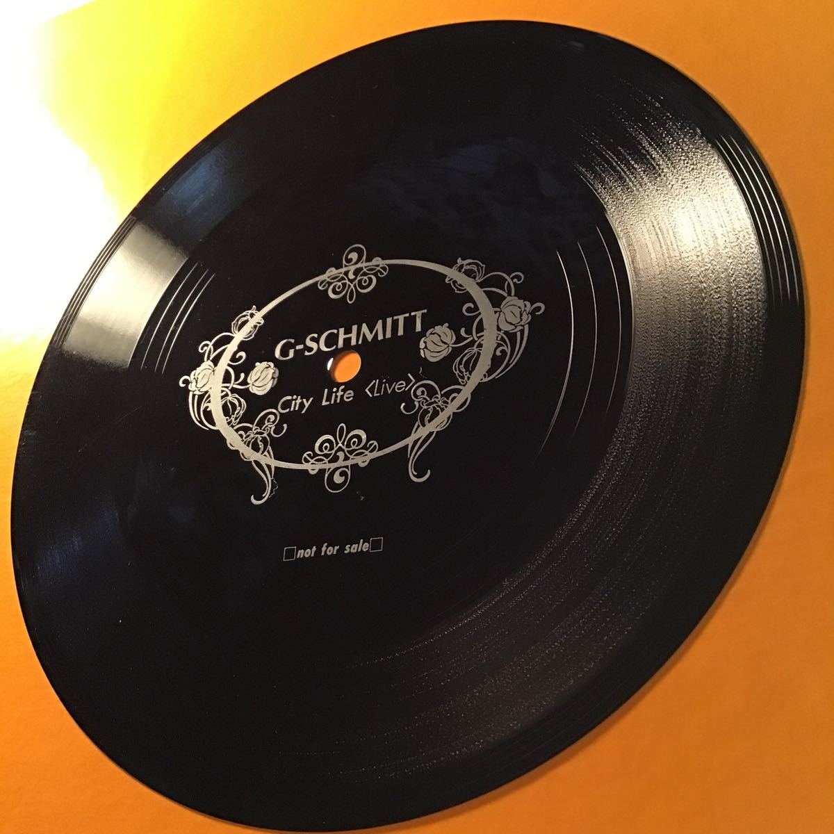 G-SCHMITT City Life(Live) 非売品ソノシート G-Schmitt G-シュミット 