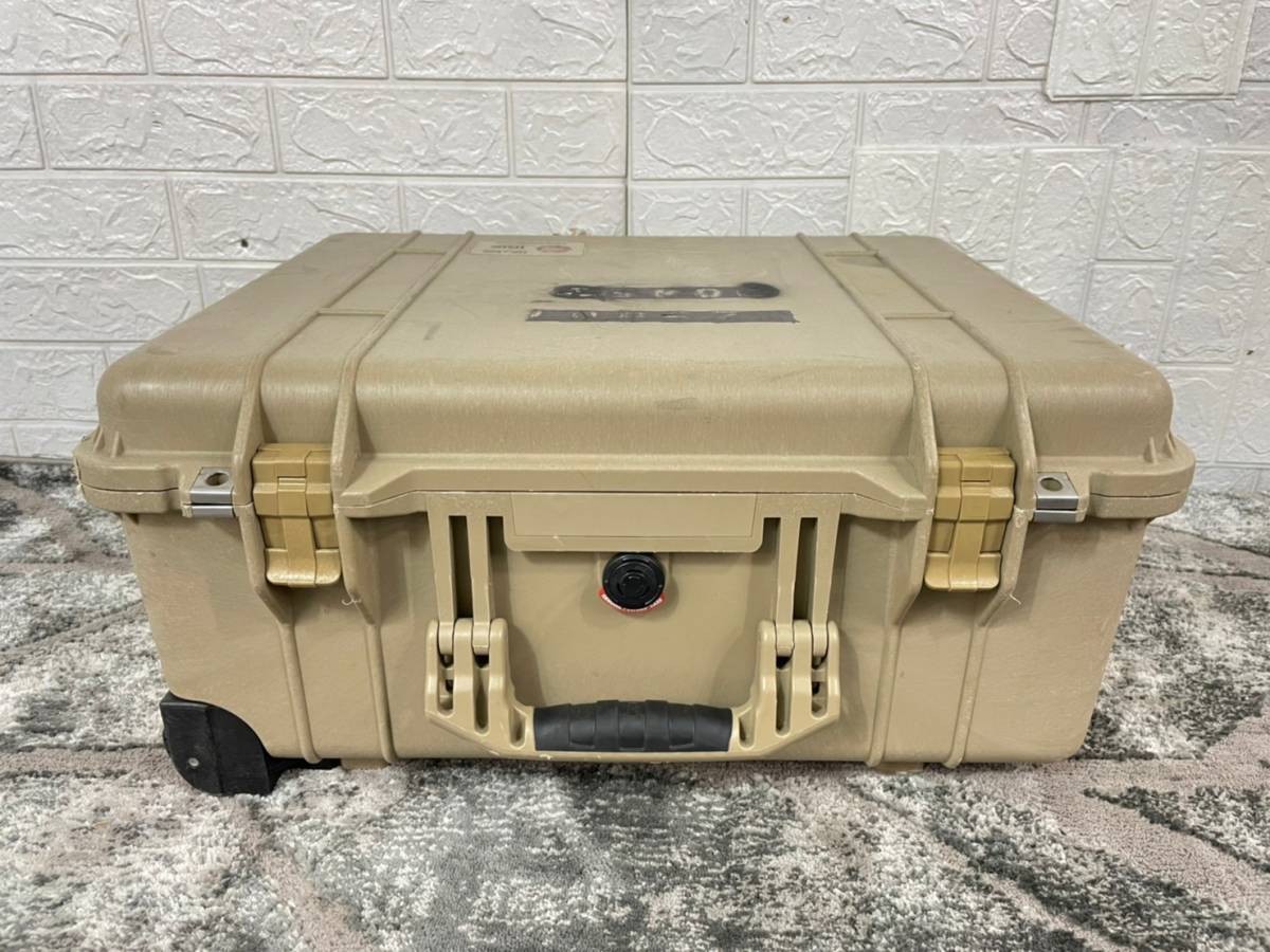 米軍放出品】ペリカン ツールボックス ハードケース 道具箱 キャスター