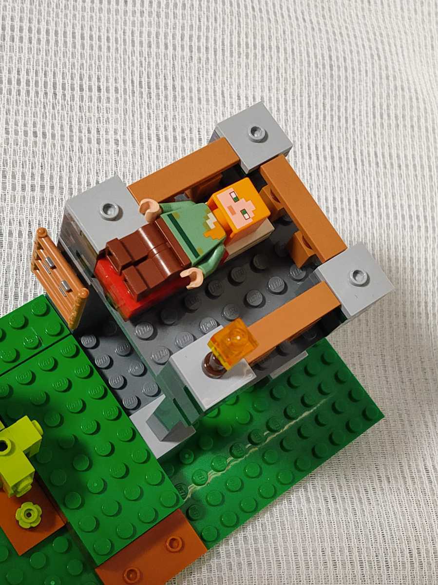送料無料即決希望 LEGO マインクラフト 21158 パンダ保育園 キツネ 