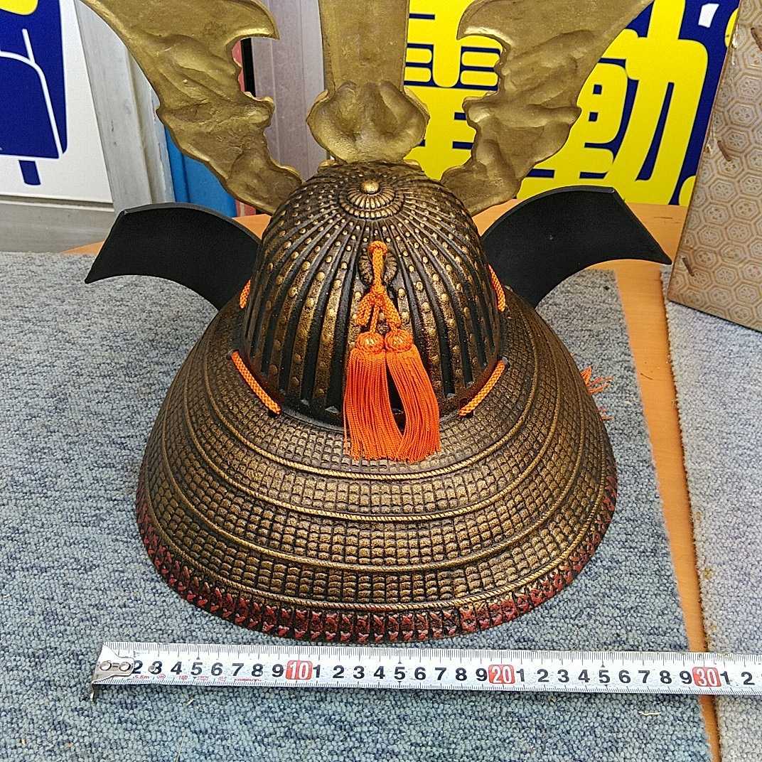 龍虎大楠公兜 美術鋳芸 喜泉 - メルカリ 出世兜 大かぶと 中古 喜泉