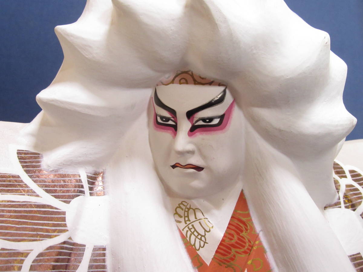 ◇小島一義作「鏡獅子」博多人形 歌舞伎（伝統工芸/日本人形/置物）高