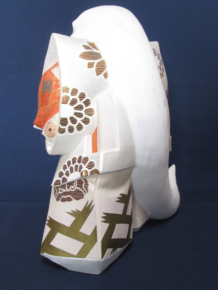 ◇小島一義作「鏡獅子」博多人形 歌舞伎（伝統工芸/日本人形/置物）高