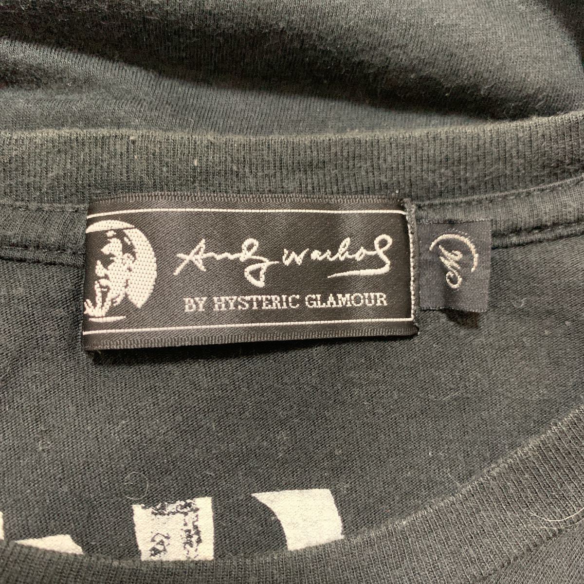 D 日本製 デザイン Andy Warhol By Histeric Glamour アンディウォーホル ヒステリックグラマー 半袖 Tシャツ カットソー Sizem Mサイズ 売買されたオークション情報 Yahooの商品情報をアーカイブ公開 オークファン Aucfan Com