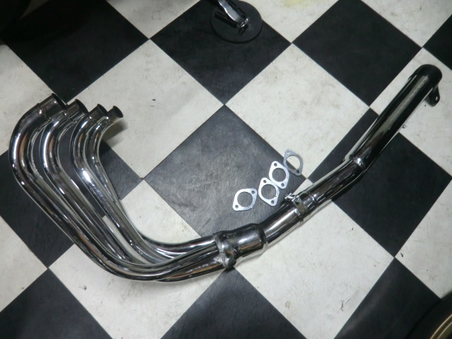 GS550 マービング集合マフラー メッキ 使用期間少ない美品 