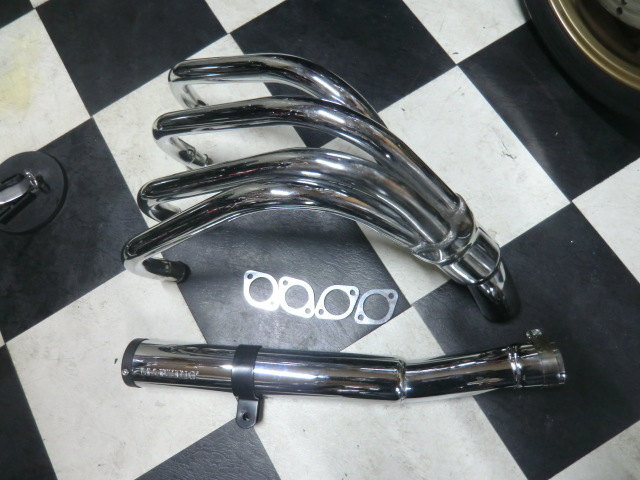 GS550 マービング集合マフラー メッキ 使用期間少ない美品 