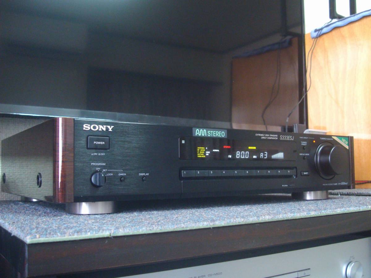 SONY FM/AMチューナー ST-S333ESA 【公式通販】