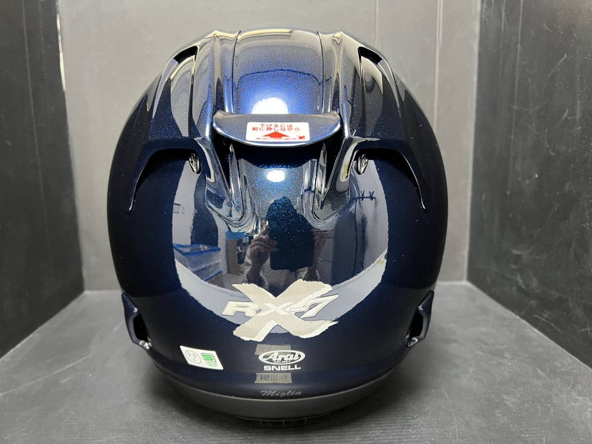 Arai アライ RX-7X フルフェイスヘルメット グラスブルー 59-60cm L 