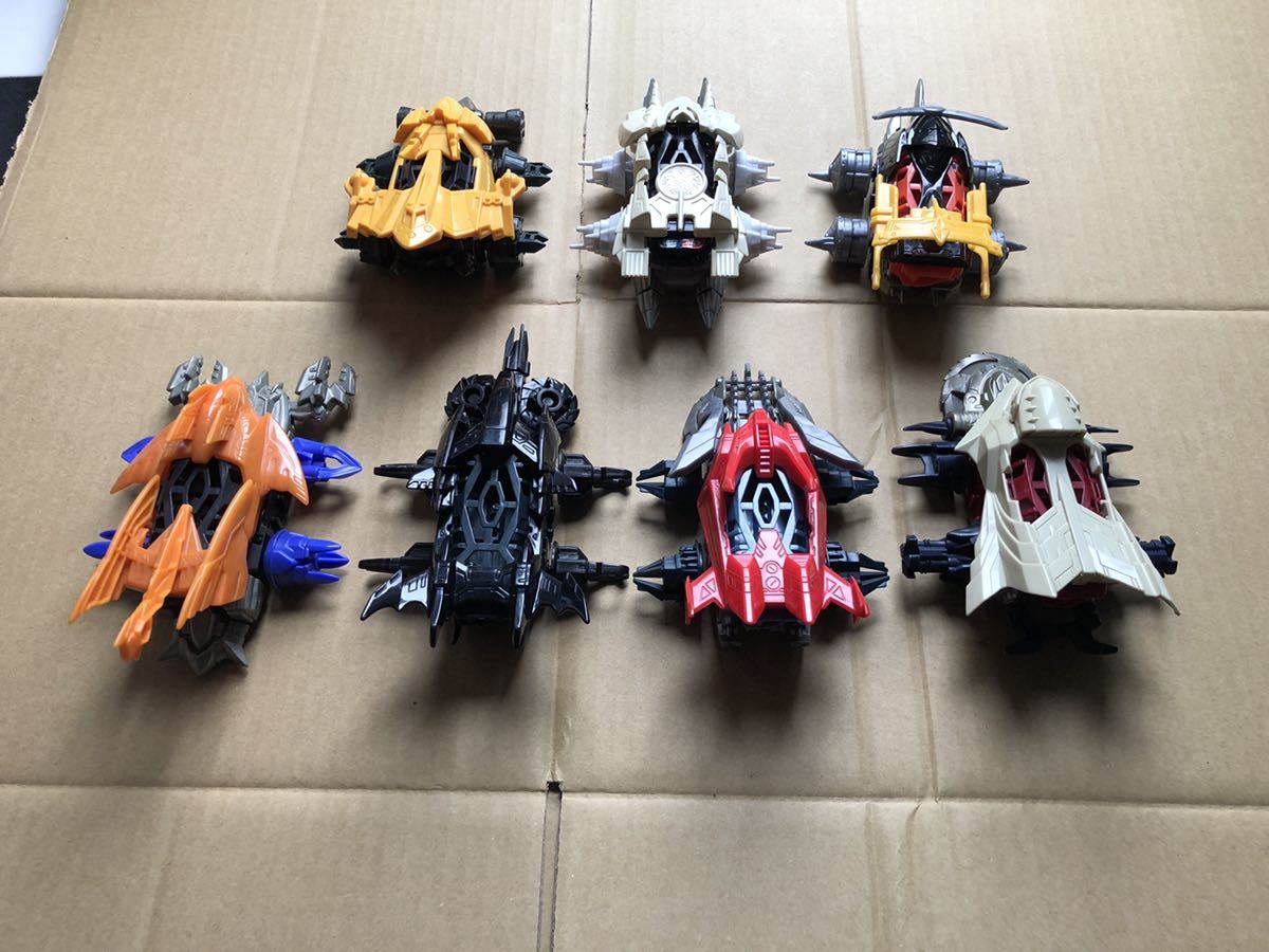 クラッシュギア 7台セット おまけ付き バンダイ BANDAI CRUSH GEAR