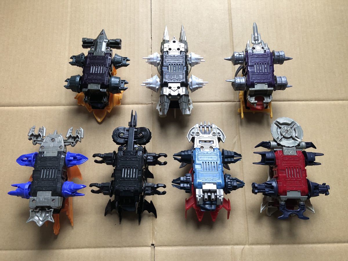クラッシュギア 7台セット おまけ付き バンダイ BANDAI CRUSH GEAR