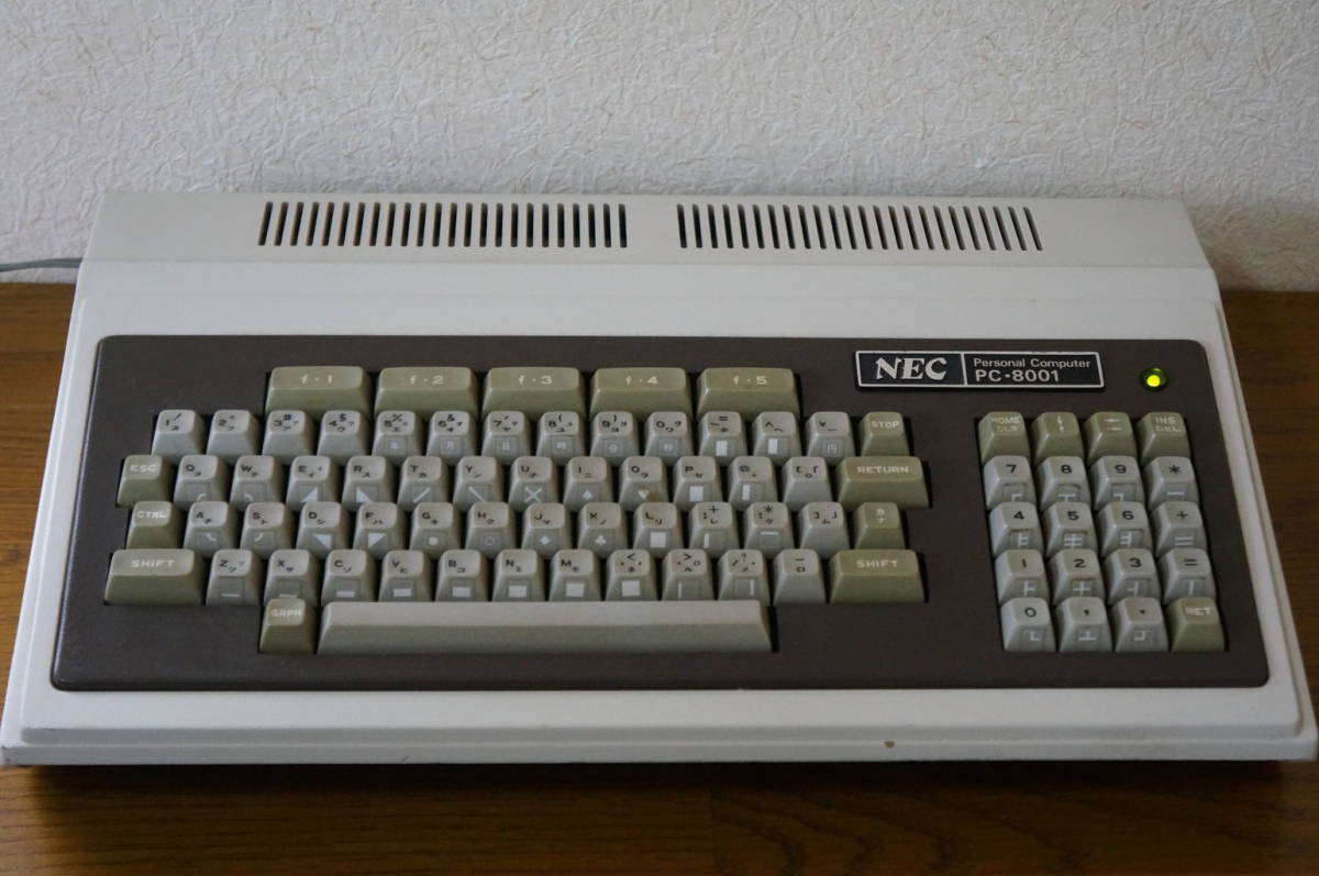 NEC PC-6001mkIISR 通電確認済み NEC PC-6001mkIISR 通電確認済み NEC