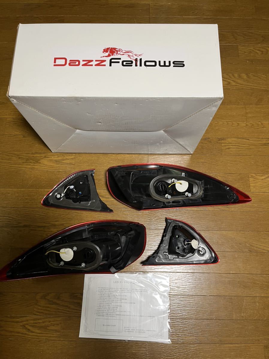 マツダcx5KE ダスフェローズLEDテールランプ CX-5 Re-works製品KF テールランプ オリジナルカスタムパーツ ラグジュアリfファイバーＬＥＤ CX5KE系テールランプ