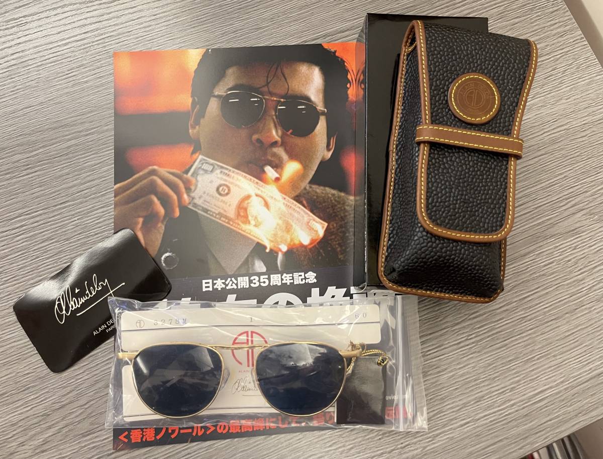 昭和希少☆本物☆男たちの挽歌 チョウ・ユンファ☆英雄本色 Alan Delon