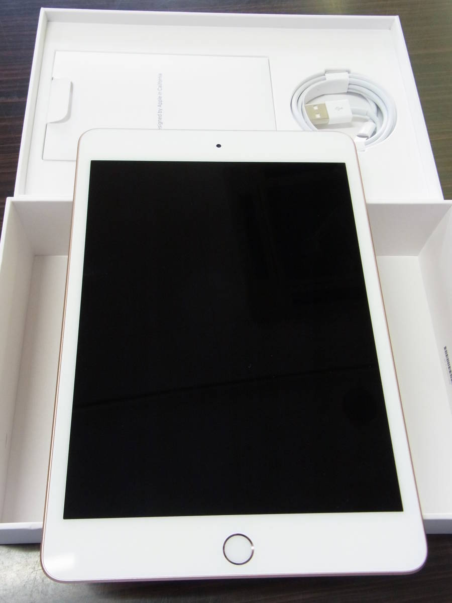 【中古品】iPad mini 7.9インチ 第5世代 Wi-Fi 64GB ゴールド MUQY2J/A　