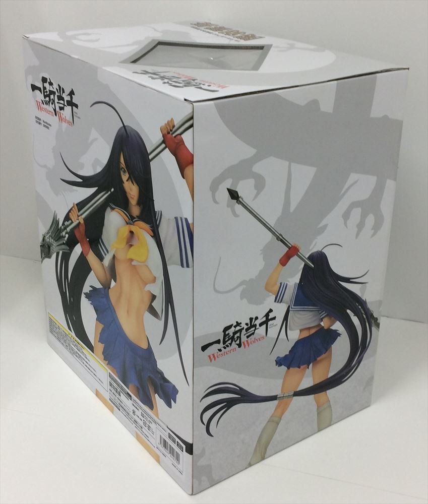 Pa004☆未開封 関羽雲長 「一騎当千 Western Wolves」 1/6 PVC製塗装 