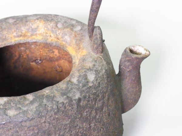 時代 龍文堂 鉄瓶 茶道具 煎茶道具 骨董 古美術品 【公式通販】