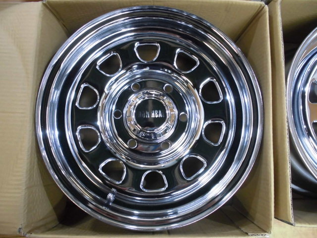 200系 ハイエース 装着に! 未使用/アウトレット品 4本セット売り! IRON