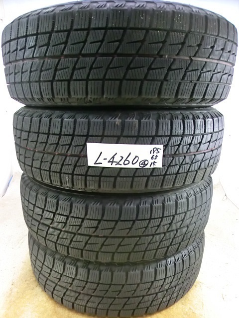 格安，豊富な L-4260 溝あり スタッドレス ブリヂストン ICE PARTNER 195/65R15 91Q 4本(中古品)｜売買されたオークション情報、yahooの商品情報をアーカイブ公開 - オークファン 15インチ