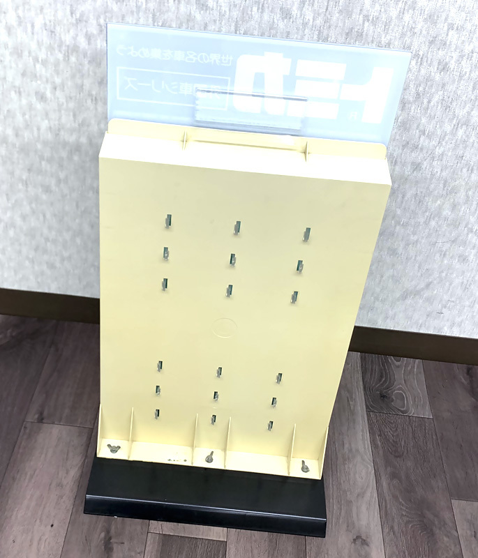 ○当時物 トミカ 外国車シリーズ 店頭用40台展示ケース ディスプレイ 