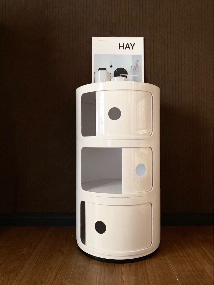 Kartell【カルテル】リプロダクト品 コンポ二ビリ3段 カルテル 3段