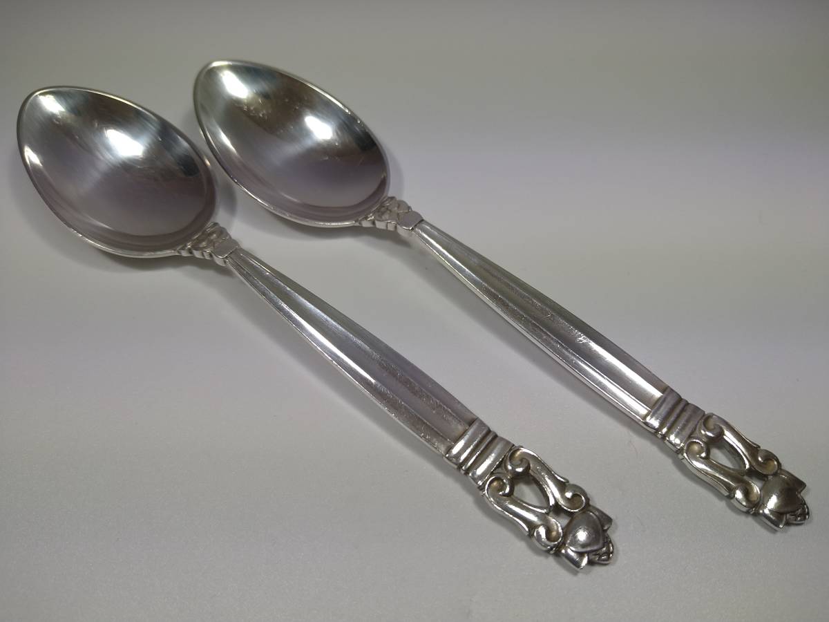Georg Jensen ジョージ・ジェンセン スターリングシルバー エコーン
