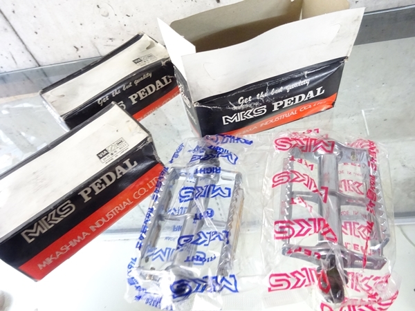 △新品 MKS 鉄ペダル 3ペアセット ビンテージ△S4 MKS 2026年最新Yahoo!